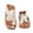 White, variant on Stylago Flat Sandals for Women Suede Slip on Walking Dressy Slides Wide Width Summer Slippers Toe Ring Outdoor Shoes Black Size 7