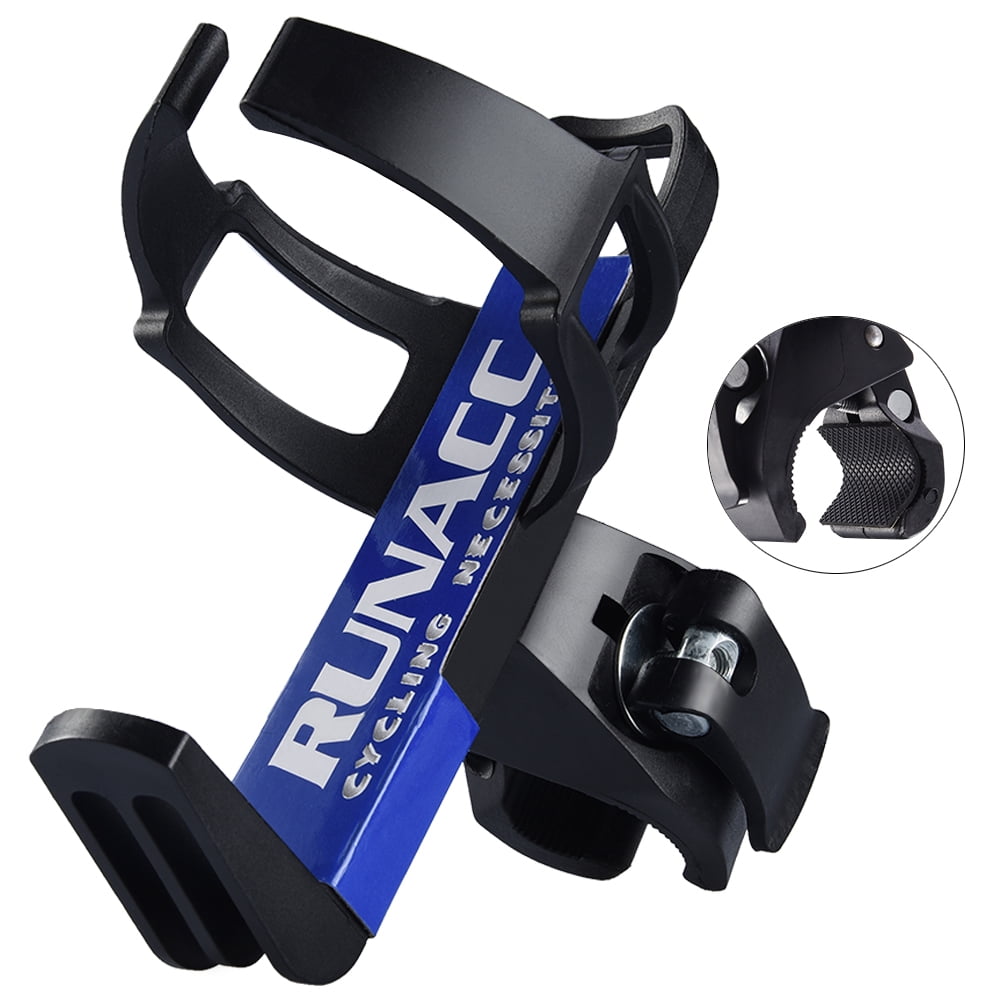 Bottle Holder Bicycle Water Bottle Cage Rack 360 Degree Rotating Baby Bottle Holder for Stroller MTB Bike Black Walmart