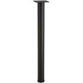 thumbnail image 1 of 34 1/2" Hafele Table Legs Set of 4, Steel, Black, 1 of 2