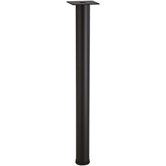 34 1/2" Hafele Table Legs Set of 4, Steel, Black