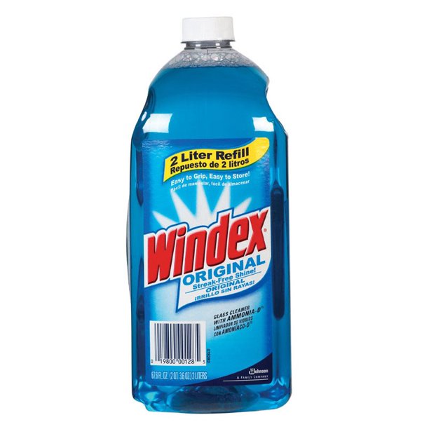 Windex Original No Scent Glass Cleaner Refill 67.6 oz. Liquid