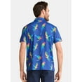thumbnail image 3 of Birdie Bound Novelty Print Golf Polo Shirt, Men's & Big Men's Sizes S-5XL, 3 of 7