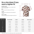 thumbnail image 5 of Balery Football Camisa Casual de Manga Corta con Botones para Hombre, Texturizada, Estilo Cubano, para Playa, Verano-3X-Large, 5 of 5