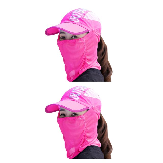 sweethay Sombrero de protección de 360 grados, gorra de protección solar plana para el cuello de la cara, sombrero a prueba de viento para Type3 NO3 sweethay CBP122154
