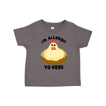 

Inktastic Egg Allergy Gift Toddler Boy or Toddler Girl T-Shirt