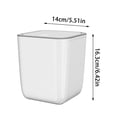 thumbnail image 3 of Binwennn 13 Bags Drawstring 15 Bags Heavy Duty 1.85L Mini Desktop Can With Lid Small Waste For Bathroom Bedroom Kitchen Car And Dorm Compact Odor Control Design Stylish And Space, 3 of 7