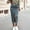 🔥 Blue, variant on Office Pencil Skirt High-Waist Tailored Slim Fit With Side Pocket And Front Slit Professional Knee-Length Wool Blend For Business Meetings Workwear And Evening Styling Transitional Season