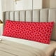 thumbnail image 2 of Balery Heart Funda Protectora para Almohada Corporal de Algodón Hipoalergénico con Cierre(55 x 21 pulgadas), Almohadas No Incluidas, 2 of 7
