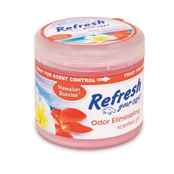 ¡Renueva Tu Auto! E301459500 Gel Perfumado Lata 4.5 Oz Hawaiian Sunrise