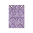 thumbnail image 1 of Oriental Hanging Pocket Organizer, Ornamental Violet Tones Design with a Bohemian Vibe, Printed Polyester Storage Bag with Pockets, 14" x 20", Mauve Pale Mauve, 1 of 2