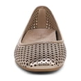 thumbnail image 3 of Vionic Women's Orinda Perforated Ballet Flat Bronze 8N, 3 of 6