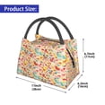 thumbnail image 2 of Fotbe Colorful Chicken Bolsa Térmica Portátil con Estampado, Bolsa de Entrega de Alimentos Aislada, Bolsa Reutilizable de Gran Capacidad para Comidas y Supermercado, 2 of 6