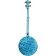 thumbnail image 4 of Ortega OBJE400TBL Falcon 5-String Acoustic-Electric Banjo Trans Blue, 4 of 8