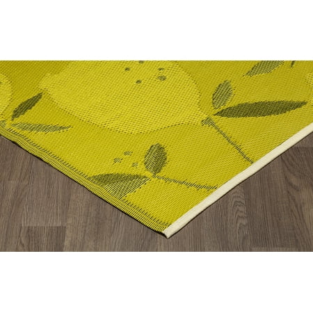 outdoor rug yellow lemon walmart rugs reversible indoor plastic canada