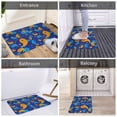 thumbnail image 5 of Yiaed Colorful Yin Yang Print Flannel Doormat Mat Outdoor Indoor Door Mats,Welcome Matt Outdoor Front Door Mat Doormat Outdoor Mat Outdoor Mat,16"x24", 5 of 7