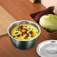 thumbnail image 1 of Cuenco de acero inoxidable 304 BLESIY con tapa multiusos grande, 1 of 8