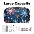 thumbnail image 3 of Christmas Travel Organizer Waterproof Oxford Cloth Storage Pouch for Small Electronics, Hard Drive, and Cable Bag, 3 of 6