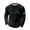 Black@GC@, variant on CONZONE St. Patrick's Day Men's T-Shirts Long Sleeve T Shirts for Men Casual Crew Neck Green Clover Embroidery Lightweight Tees Soft Cozy Athletic Tops
