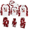 thumbnail image 3 of Odeerbi Matching Family Christmas Pajamas Sets Xmas Mens Plaid Printed Loungewear Tops and Pants Family Matching Jammies Set Sleepwear for Dad, 3 of 4