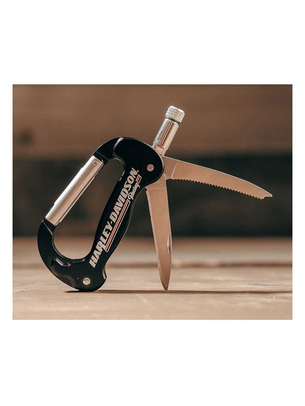 Harley-Davidson Mens Racing Gift Set: Includes Flask, Bottle Opener & Multi-Tool, Harley Davidson