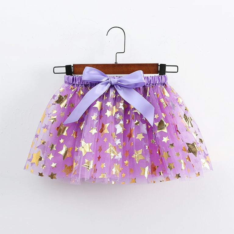 JUMESG Toddler Tutu Skirt Layered Tutu Skirt for Kids Tulle Tutu