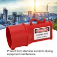 thumbnail image 4 of Socket Lockout Device Waterproof PP 55mm ID Pin and Sleeve Socket Lock for Replacement, 4 of 5