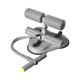 thumbnail image 2 of Barra de abdominales compacta con 3 ventosas fuertes para entrenamiento abdominal en gimnasio, interior y hogar. Gris, 2 of 8
