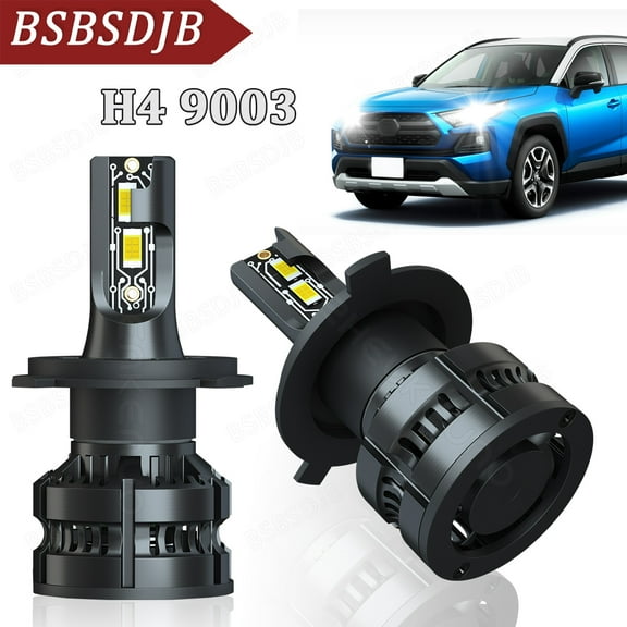 For Toyota Solara 1999 2000 2001 Front White LED Headlight High Low Beam Bulbs