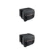 thumbnail image 2 of Wosthever Bolsa trasera Equipaje universal Moto Alforjas para motocicletas Bolsas laterales portátiles de gran capacidad para trabajo pesado Negro 2piezas, 2 of 6