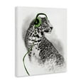 thumbnail image 4 of Stupell Industries Cheetah with Headphones Animals & Insects Painting Gallery Wrapped Canvas Art Print Wall Art, 24 x 30, 4 of 8