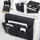 thumbnail image 3 of Organizador de almacenamiento de cabecera Bearachild fieltro bolsa colgante Negro, 3 of 6
