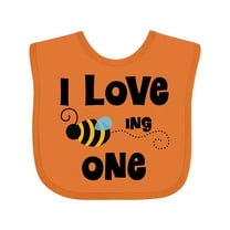 Inktastic 1st Birthday Bee Boys or Girls Baby Bib
