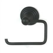 Alno A9066 Embassy 5-1/2" Wide Single C Post Solid Brass Slide On Toilet Paper Holder -
