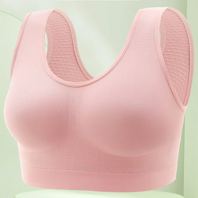 Daisyyozoid Discount Womens Seamless Sports Bra Ruched Bras Padded Workout Tops Medium Support Crop Tops