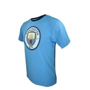 Icon Sports Youth Manchester City Officially Soccer Poly Shirt Jersey -12 YS