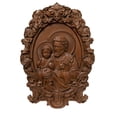 thumbnail image 5 of St. Joseph Wood Carved Religious Icon Christian Gift Wall Hanging Art Gift Gift for Dad, 5 of 5