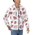thumbnail image 4 of Zip Up Hoodies for Men - funny garlic cloves Print Long Sleeve Comfrt Men'S Fashion Hoodies & Sweatshirts, Jackets for Men Hoodies Pullover Clothing Clothes with Pouch, 4 of 5