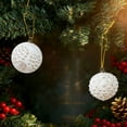 thumbnail image 6 of Gumesh 4-Pack 4 Inch Christmas Baubles - Set of Shiny Holiday Ball Ornaments for Xmas Tree, Bulk Decorations for Wreaths, Garlands & Festive Home Decor, 6 of 6