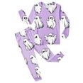 thumbnail image 3 of Halloween Outfits for Toddler Girls,Kids Halloween Pajama Set Soft Printed Sleepwear for Girls And Boys Comfortable Outfit Daily Wear Ages 2 9, 3 of 3
