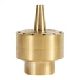 thumbnail image 2 of Golden Brass Column Garden Pond Fountain Water Nozzle (3/4"), 2 of 3