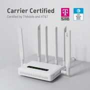GL.iNet X3000 5G NR AX3000 Wi-Fi 6 Router with Detachable Antennas