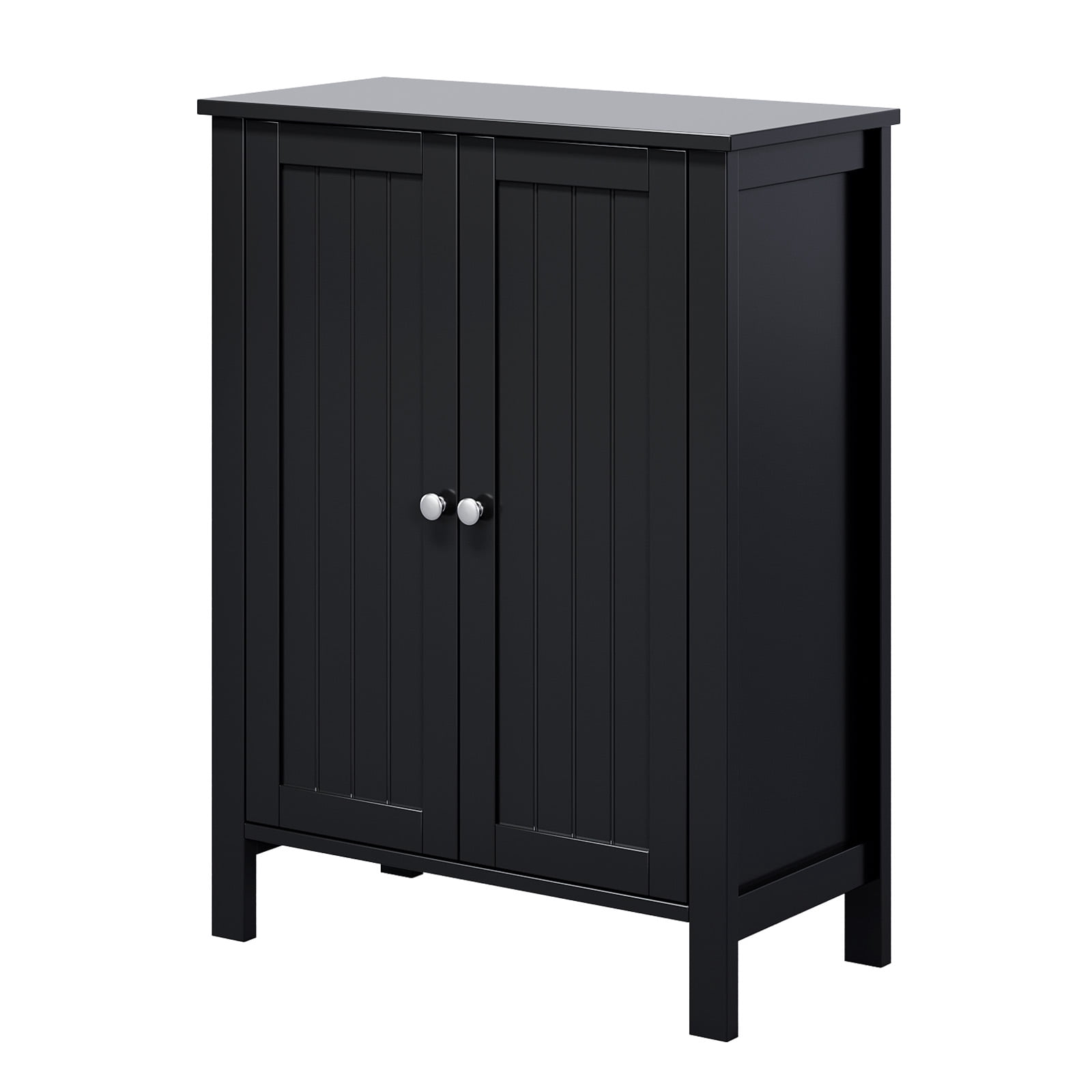 HOMCOM Narrow Bathroom Storage Cabinet with Rolling Wheels, Gray HOMCOM Narrow Bathroom Storage Cabinet with Rolling Wheels, Gray