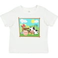 thumbnail image 3 of Inktastic Farm Animals with Cow, Chick and Pig Boys or Girls Baby T-Shirt, 3 of 5