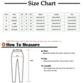 thumbnail image 3 of Lilgiuy Womens Leisure Solid Color High Waist Cotton Linen Wide Leg Pants Elastic Waist Pants Coffee 6 2022 Fall Winter, 3 of 5