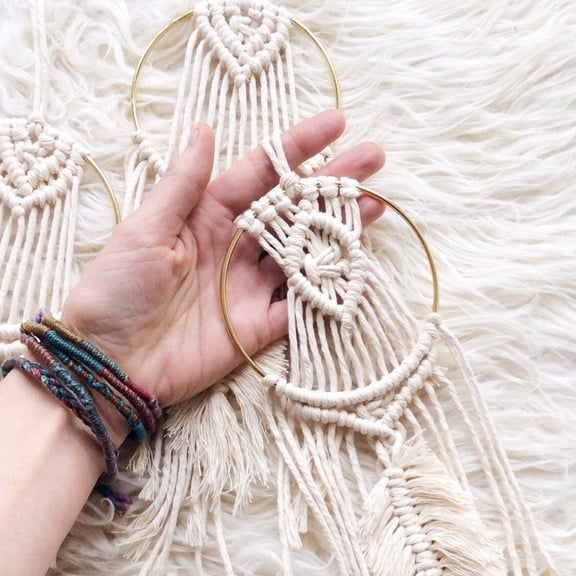 BESTYASH Metal Craft Hoops, Iron for Dream Catcher Making and Craft Supplies