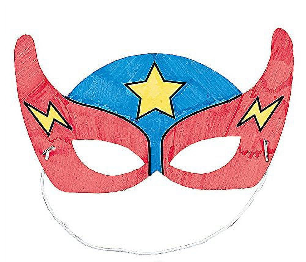 Onyx + Blue Color Your Own Mask Kit, Kids Size for Ages 4-8 - The Fun  Company
