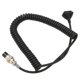 thumbnail image 4 of Cable de micrófono ANGGREK de Mano de Repuesto Ligero Extensible para Alinco DR-03 DR-06, 4 of 8