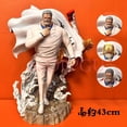 thumbnail image 1 of Figura de acción de una pieza de Anime, figura de GK Monkey D Garp Kuzan, estatua de escena marina, juguetes de PVC, modelo de muñeca coleccionable, regalo para niños QYM unisex, 1 of 2