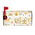 thumbnail image 2 of Fotbe Farm Bee Cute Honey Mailbox Covers Post Letter Box Cover Garden Decor Standard Size-21x18 in, 2 of 9