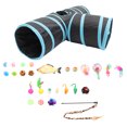 thumbnail image 1 of Tunnel Toys Polyester 27Pack Encourage Exercise for Cat Owners Daily Fun, 1 of 5